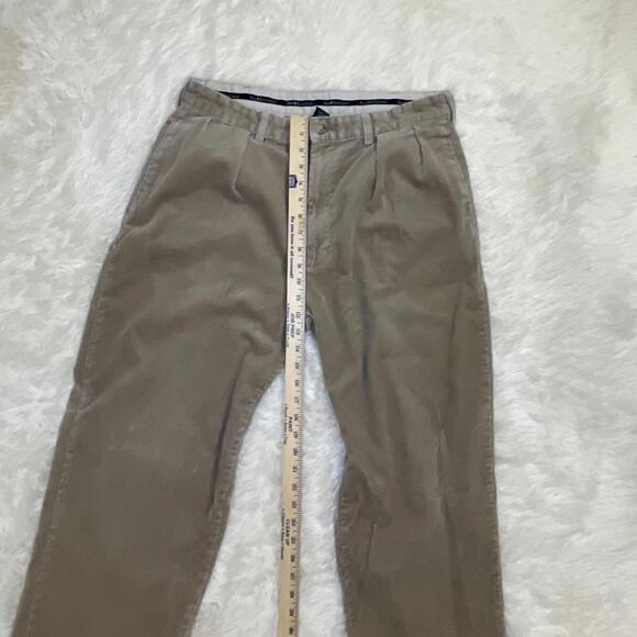 Lauren  Ralph Lauren Corduroy Pants Mens Size M Regular Fit Light Brown Chino - Picture 5 of 16